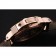Panerai Luminor Marina 8 giorni quadrante nero cassa in oro rosa cinturino in pelle marrone