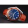 Omega Seamaster Planet Ocean GMT quadrante arancione cinturino in pelle arancione 622395