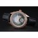 Omega DeVille Prestige quadrante nero cassa in oro con diamanti Bracciale in pelle nera 1454123