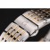 Omega De Ville quadrante bianco cassa in oro bracciale bicolore 1453785