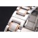 Burberry The City Quadrante Rosa Lunetta con Diamanti Cassa in Acciaio Inossidabile Bracciale Bicolore