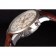 Breitling Transocean Quadrante Bianco Cinturino in Pelle Marrone Chiaro Lunetta in Oro Rosa