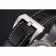 Swiss Panerai Luminor Flyback cronografo quadrante nero cassa in acciaio inossidabile cinturino in pelle nera