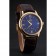 Omega DeVille Prestige Small Seconds Blue Dial Cassa in oro Bracciale in pelle marrone 622.601