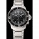 Blancpain Fifty Fathoms Flyback cronografo quadrante nero cassa e bracciale in acciaio inossidabile 1453771