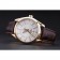 Omega Seamaster Planet Ocean GMT quadrante bianco cassa in oro cinturino in pelle marrone 622.399