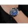 Omega Seamaster Aqua Terra Chrono GMT quadrante nero cinturino in pelle nera 622535