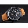 Bell e Ross BR126 Flyback quadrante nero Cassa nera Cinturino in pelle scamosciata marrone