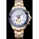 Rolex Yachtmaster II quadrante bianco cinturino in oro con lunetta blu 622.271