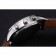 Breitling Transocean Chronograph Unitime Quadrante Bianco Cassa in Acciaio Inossidabile Bracciale in Pelle Marrone-622244