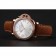 Panerai Radiomir quadrante bianco diamante lunetta cassa in oro rosa cinturino in pelle scamosciata marrone 1453799