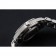 Bracciale in acciaio inossidabile con quadrante nero Omega Seamaster Aqua Terra 622447