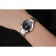 Bracciale in acciaio inossidabile con quadrante nero Omega Seamaster Aqua Terra 622447