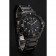 Blancpain Fifty Fathoms Flyback cronografo quadrante nero cassa e bracciale rivestiti in PVD nero 1453770