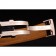 Breitling Transocean Quadrante Bianco Cinturino in Pelle Nera Lunetta in Oro Rosa-98206