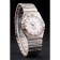 Omega Swiss Constellation Jewelry Quadrante bianco con cassa in oro rosa con stemma radiale