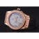Hublot Classic Fusion Diamond Skull Quadrante Cassa in oro Cinturino in pelle nera 622.816