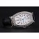Omega Sochi Petrograd quadrante bianco con cassa in acciaio inossidabile diamanti Cinturino in pelle nera 622823