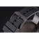 Indicatore Porsche Design Quadrante nero Numeri dorati Cassa in PVD nero Cinturino in caucciù nero