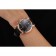 Omega Seamaster Cronografo vintage quadrante nero Diamond Hour Marks Cassa in oro rosa Cinturino in pelle nera