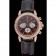 Omega de ville cronografo quadrante marrone cassa in oro con diamanti cinturino in pelle marrone 622457