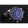 Chopard Mille Miglia GTS Quadrante Blu Bracciale Pelle Nera 1453998