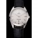 Omega Tresor Master Co-Axial quadrante bianco cassa in acciaio inossidabile cinturino in pelle nera
