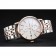 Piaget Altiplano quadrante bianco cassa in oro rosa bracciale in acciaio inossidabile bicolore 1454231