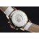 Omega Speedmaster cronografo quadrante bianco cassa in oro con diamanti Bracciale in pelle bianca 622455