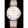 Swiss Longines Grande Classique quadrante bianco con numeri romani cassa in oro rosa bracciale bicolore