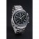 Cinturino in acciaio inossidabile Omega Speedmaster nero grigio 622052