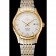 Omega De Ville quadrante bianco cassa in oro bracciale bicolore 1453785