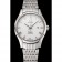 Omega De Ville quadrante bianco con numeri romani cassa e bracciale in acciaio inossidabile 1453791
