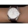 Omega Seamaster lunetta argento con quadrante bianco e cinturino in pelle marrone 621573