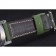 Panerai Luminor GMT cinturino in pelle verde con lunetta in acciaio inossidabile 622.318
