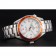 Omega Seamaster GMT quadrante bianco cassa in acciaio inossidabile con lunetta arancione 622718