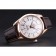 Omega Seamaster Planet Ocean GMT quadrante bianco cassa in oro rosa cinturino in pelle marrone 622400