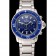 Blancpain Fifty Fathoms Flyback cronografo quadrante blu cassa e bracciale in acciaio inossidabile 1453773