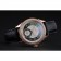 Omega DeVille Prestige quadrante nero cassa in oro con diamanti Bracciale in pelle nera 1454123