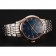 Omega de ville quadrante blu cassa in oro rosa bracciale bicolore 1453783