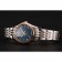 Omega De Ville Ladies quadrante blu cassa in oro rosa Bracciale bicolore 1453784