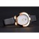 Orologio da donna Omega quadrante bianco cassa in oro cinturino in pelle nera 622820