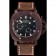 Panerai Luminor sommergibile quadrante nero cinturino in pelle marrone cassa marrone