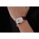 Omega DeVille Prestige Small Seconds quadrante bianco Bracciale in pelle marrone cassa in oro 622.603