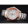 Omega Seamaster GMT quadrante bianco cassa in acciaio inossidabile con lunetta arancione 622718