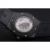 Hublot Classic Fusion Diamond Skull Dial Cassa in acciaio nero Cinturino in pelle nera 622.815