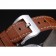 Bracciale in pelle color cognac con lunetta in acciaio inossidabile Panerai Radiomir 622.327