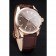 Omega Swiss Seamaster Railmaster cinturino marrone quadrante a strisce marrone