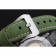 Panerai Luminor GMT cinturino in pelle verde con lunetta in acciaio inossidabile 622.318