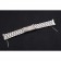 Bracciale a maglie in acciaio inossidabile satinato Omega 622484